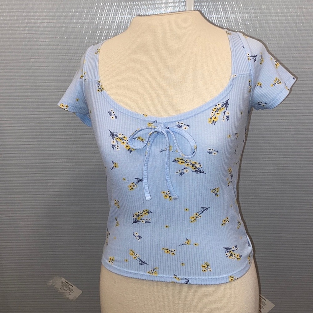 PACSUN SMALL GIRLS FLOWERED TANK